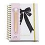 Simple Pleasures Make it Happen Hardcover Journal, 8.58" x 6.30", College Ruled, White, 108 Pages, 24/Carton (S1069-1720)~#|#~144BE225-642D-45AD-8C38E0ADEAEB9AB9_sc7