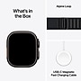 Apple Watch Ultra 3 GPS + Cellular Smartwatch, 49mm, Black Titanium Case with Black Alpine Loop, Large (MF0X4LW/A)~#|#~1450789D-333D-4D8F-A39FC18F6864CCFA_sc7