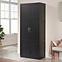 Sauder Select 71"H Storage Cabinet with 4 Shelves, Black (433933)~#|#~145F87CF-9A40-4CB0-B34BF51EF64AE2B5_sc7