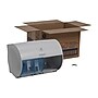 Georgia-Pacific Compact 2-Roll Side-by-Side Coreless Toilet Paper Dispenser, Gray (56783A)~#|#~146A2E24-4085-4DAD-A4DD4143C1676762_sc7