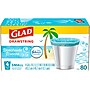 Glad Small Kitchen Drawstring Trash Bags, 4 Gallon, Blue, Febreze Beachside Breeze, 80/Box (79155)~#|#~1475A1DA-C485-4D98-B6FE66FF052CBFEE_sc7