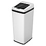 iTouchless Stainless Steel Sliding Lid Sensor Trash Can with AbsorbX Odor Control System, 14 Gal., White (IT14SW)~#|#~147B682C-8048-4B36-AADE946108AE66C0_sc7