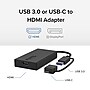 Plugable USB-C/A to HDMI Video Adapter, Male to Female, Black (UGA-HDMI-S)~#|#~1482E72B-BBD9-42CC-848090D21D8DA37F_sc7