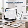 Uncaged Ergonomics 360° Swivel Adjustable Cell Phone Desktop Stand, Silver (SPS-Silver)~#|#~1482F46C-3582-4512-91284BD96273E580_sc7