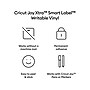 Cricut Joy Xtra Smart Label Die Cutting Permanent Writable Vinyl, White, 3 Sheets/Pack (2010336)~#|#~1489340F-EE72-43AF-8A04B3715E228001_sc7