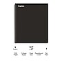 Staples 5-Subject Notebook, 8.5" x 11", College Ruled, 200 Sheets, Black (TR58363)~#|#~14915573-048D-40E1-BB14017700CBD547_sc7