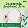 Perk Eco 9 Inch Paper Plates, 250 Count Bulk Disposable Plates for Everyday Meals, Parties & Events~#|#~1497168E-3C2F-4A15-898302CA0E4CF572_sc7