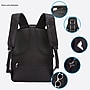 SaharaCase All-in-One Laptop Backpack, Large, Black/Blue (LT00087)~#|#~149B3400-CC4E-4BD8-80467E5091A04D42_sc7
