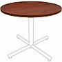 Lorell Essentials Series 36” 1” Thickness Round Table Top, Laminate, Mahogany (LLR87242)~#|#~14B148A1-BA12-42BD-8851D904ACA819A0_sc7