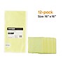 Coastwide Professional™ Microfiber Wipers, 16" x 16", Yellow, 12/Pack (CW52879)~#|#~14C41BAC-D40D-4C31-B282AC045DE8A1DF_sc7