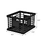 Iris Stacking File Crates, Letter/Legal Size, Black, 9/Carton (270010/200309CT)~#|#~14C9A1C1-57AA-4441-AAC79A475293BA7C_sc7