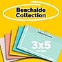 Post-it Notes, 3" x 5", Beachside Café Collection, 100 Sheet/Pad, 5 Pads/Pack (655AST)~#|#~14F34690-1C50-4B02-ACE6E80C9BF01653_sc7