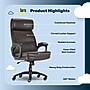 Serta Comfort Big & Tall Ergonomic Bonded Leather Swivel Executive Office Chair, Brown (CHR10131B)~#|#~1503E369-69CB-4C9A-8893F6B66409DA51_sc7