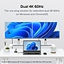 Plugable USB-C to HDMI Adapter, Male to Female/Female, Black (USBC-MSTH2)~#|#~15175E05-E850-45E3-87894EC1941554B9_sc7