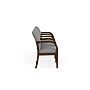 Lesro Weston 4-Seat Tandem Seating, Chambray Grey/Riftwood Walnut (WS4103.WRW-01CHGY)~#|#~1517D4F1-16D5-4243-AEE73BA8E266A6EC_sc7