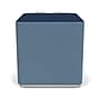 Lesro Bloom Vinyl Square Pouf Ottoman, Patriot Plus Imperial Blue/Chambray Light Navy (PF0218.SSV-06PPIB.07CHLN)~#|#~151F72CF-89D3-40C8-8C21D1B545A49AE9_sc7