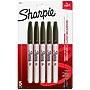 Sharpie Permanent Markers, Fine Point, Black, 5/Pack (30665PP)~#|#~1536BB1E-176E-499A-AEBF059092C48F5D_sc7