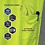 GloWear 8294BK High Visibility Short Sleeve Black Bottom T-Shirt, ANSI Type R Class 2, Lime, X-Small (22271)~#|#~15457822-26A1-41E3-913377B18D539C97_sc7