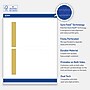 Avery Pre-Printed Gold-Dipped Edge Design Matte Blank Card, White, 20/Pack (S00-DJS)~#|#~1555C59C-717D-48C5-B052181F13E074BC_sc7