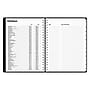 2027 Staples 8" x 11" Daily Appointment Book, Plastic Cover, Black (ST21487-27)~#|#~15591557-7637-44D3-8E3D6742D355B9B0_sc7