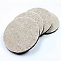 Lorell All-Floor Slider, Beige, 4/Pack (LLR42328)~#|#~155E1C0A-E584-4EF4-A8145AA1CC8A913C_sc7