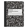 Universal Composition Book, Wide Rule, 7 1/2 X 9 3/4, White, 100 Sheets~#|#~15723A91-9D58-46F1-960AFE7ADF4F7244_sc7
