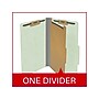 Medical Arts Press Pressboard Classification Folder, 1 Divider, 2" Expansion, Legal Size, Pale Green, 10/Box (DV-T52-14-3PGN)~#|#~15789BCA-C9A4-4B1E-A776361FFE74E9CB_sc7
