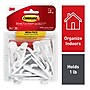 Command™ Small Utility Hook Mega Pack, White, 24 Hooks (17002-MPES)~#|#~1581ED37-7F6F-490E-905B1E071BCF6E0D_sc7