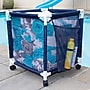 Pool Bins Pool Storage Organizer Mesh Rolling Pool Equipment Bin, 3.2-cu. ft., Blue (PBFT-1501)~#|#~15895DA8-9459-4291-95DCD6B8ED1FBE3B_sc7