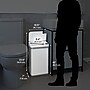 iTouchless Automatic Touchless Sensor Trash Can with Odor Filter and Fragrance – 4 Gallon - White~#|#~15922AE3-E3E3-4B39-AB2B657F237CF9DF_sc7