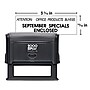 2000 Plus PrintPro 45, Rectangle Self-Inking Stamp, 15/16" X 3-3/16" (7BS1SI45P)~#|#~1592D90D-7141-4AAE-A0416D4A8C4F84C7_sc7
