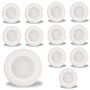 Bulbrite 14 Watt 7" LED Disc Light with Pigtail - 3000K Soft White Light, 1100 Lumens, White, 12/Pack (862899)~#|#~15AE4F18-4775-48C1-A02113ED4751E6E6_sc7
