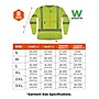 Ergodyne GloWear 8387 High Visibility Women’s Long Sleeve T-Shirt, ANSI Class R3, Lime, Medium (22353)~#|#~15BF846E-C978-4AAE-A9EA5978B5BE5D3A_sc7