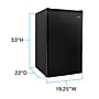 Avanti Recessed Door Handle Refrigerator, 4.4 Cu. Ft., Black (RM4416B)~#|#~15CD22EC-E839-4AA7-AB70B52B188CE802_sc7