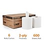 Coastwide Professional™ Recycled Centerpull Paper Towels, 2-ply, 600 Sheets/Roll, 6 Rolls/Pack (CW26509)~#|#~15D57FB9-2973-4A0C-8F0A80990A703CB1_sc7