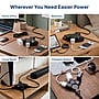 Uncaged Ergonomics Comfort Grip 3-Outlet Extension Cord, 8 ft, Black (CGEC-Black)~#|#~15EA5EDF-AC53-4546-8A708022DA0A46C9_sc7