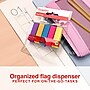 Staples Stickies Page Flags, 0.5" Wide, Assorted Colors, 500/Pack (19674)~#|#~15F0D4F2-F001-48D5-A43BE40E2C9FA2DF_sc7
