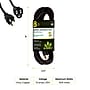 GoGreen Power 8' Indoor/Outdoor Extension Cord, 16 AWG, Black (GG-13708BK)~#|#~15FBE8AB-AF33-4A26-B83D4990C7F79436_sc7