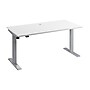 Bush Business Furniture Move 40 Series 60"W Electric Height Adjustable Standing Desk, White/Cool Gray Metallic (M4S6030WHSK)~#|#~16091D30-5402-4687-9A5B6489B875AFD9_sc7