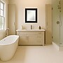 Amanti Art Ridge Black Frame Wall Mirror, 25.5" x 21.5" (A42674593059)~#|#~162B1A65-C75E-4EF9-B3B258D9D11716A2_sc7
