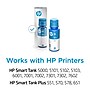 HP 31 Cyan Standard Yield Ink Tank Bottle Refill, Prints Up to 8,000 Pages (1VU26AN)~#|#~162B1E9E-B132-4C53-B7EB866DF279B8C8_sc7