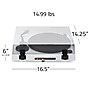 Fluance RT82 Reference Turntable with Ortofon OM10 & Speed Control Motor, High Gloss White (RT82WH)~#|#~163D6077-F933-4120-A5B9CFF1EBD366E4_sc7