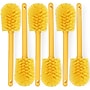 BISON LIFE 4" Polyester Goblet Cleaning Brush, Yellow, 6/Pack (BPKH-CB11-Y-6)~#|#~16408EFA-A84F-47AC-9CE9A8DA38AAB226_sc7
