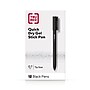 TRU RED Quick Dry Gel Pens, Medium Point, 0.7mm, Black, Dozen (TR54480)~#|#~16922212-4076-473F-88CAB8DAA30BD420_sc7