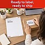 Staples Mailing Labels, Laser & Inkjet Printer Compatible Address Labels, 3.33 x 4, 6 Labels per Sheet, 100 Sheets, White~#|#~16AE35ED-A8A3-470E-A4CAF1AD94428655_sc7