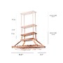 Elegant Designs 2 Light LED Overhead Wine Rack, Copper (WR1000-CPR)~#|#~16D42E2D-4D65-4377-927972FC9590062A_sc7