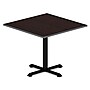 Alera Reversible Laminate Table Top, Square, 35 3/8w x 35 3/8d, Medium Cherry/Mahogany~#|#~16DD8C16-1AB3-4524-A4A0ED6F0C34CB5E_sc7
