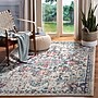 Safavieh Madison Collection 10' x 10' Square Indoor Area Rug, Machine Made, Cream/Blue (MAD473B-10SQ)~#|#~1713AC8A-B71E-4BC2-8A067F28A503DC80_sc7