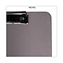 Universal Plastic Clipboard With Low Profile Clip, 1/2" Cap, 8 1/2 X 11, Translucent Black~#|#~171AE95D-432E-4472-BCB3A7AAB0077943_sc7