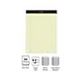 Staples Notepads, 8.5" x 11", Wide Ruled, Canary, 50 Sheets/Pad, Dozen (ST57300)~#|#~1745B798-E84C-4E3C-8FC887C2C20E6324_sc7
